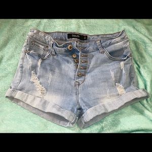 High waisted shorts